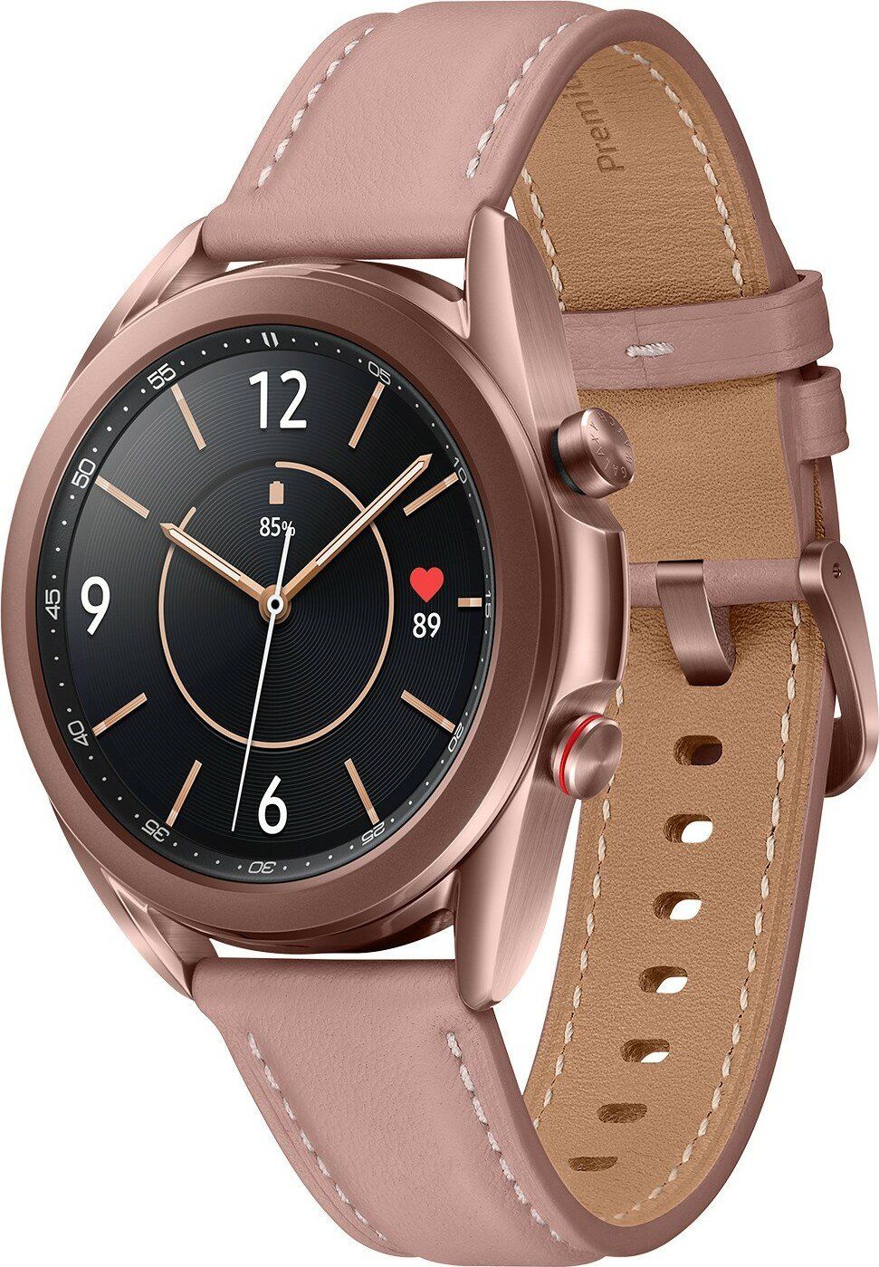 Samsung SM-R855F Galaxy Watch3 Smartwatch Bundle incl. Band stainless steel 41mm 4G mystic bronze_2