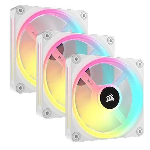 Ventilator Corsair CO-9051006-WW ,3 x 3 x 25 mm ,480 - 2400 rpm ,Alb ,RGB 