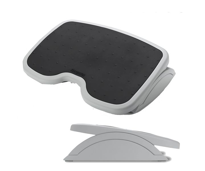 Suport ergonomic Kensington SoleMate, pentru picioare, inclinatie ajustabila, gri/negru 