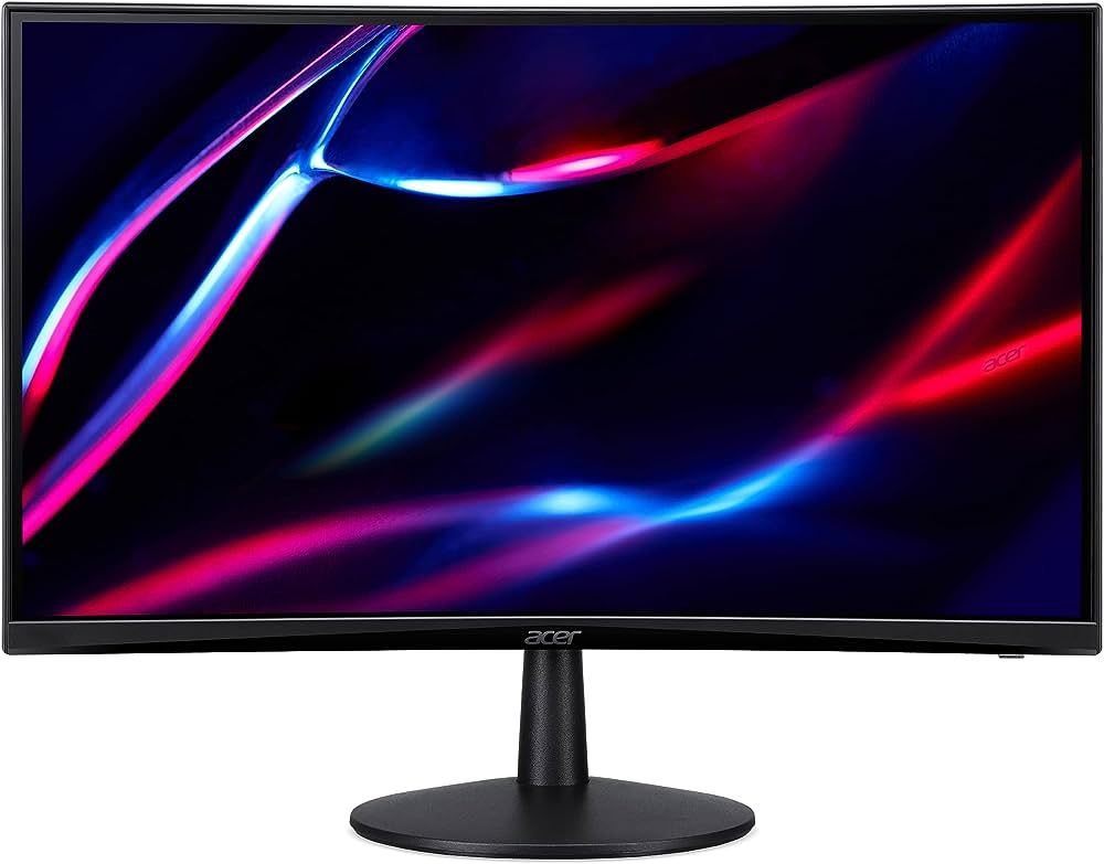 Monitor 23.6 inch LED ACER Nitro ED240Q S3 1920 x 1080 pixeli, 180 Hz, 5 ms, Negru