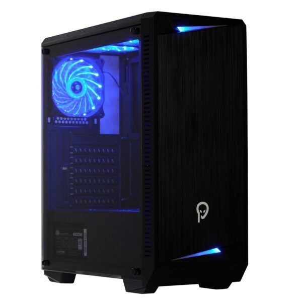 CARCASA SPACER - gaming, Middle Tower, ATX,  ICE-HERO , fara sursa, sticla securizata, 6 x fan, USB 2.0 x 2, USB 3.0 x 1, Jack 3.5mm x 2, mesh ,   SPCS-GC-ICE-HERO  (timbru verde 0.48 lei)