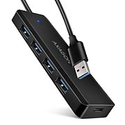 HUE-C1A, 4x USB 3.2 Gen 1, USB-C, 0.2m, USB Type-A, Negru_1