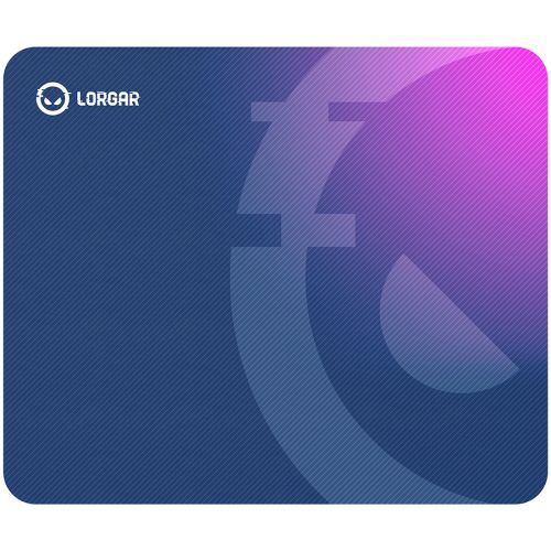 Lorgar Main 135, Gaming mouse pad, High-speed surface, Purple anti-slip rubber base, size: 500mm x 420mm x 3mm, weight 0.41kg_1