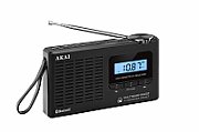 Radio cu ceas Akai APR-600 cu baterii 3x AAA, Bluetooth 5.0, Power max 0.8W, accesorii: curea de mana_2