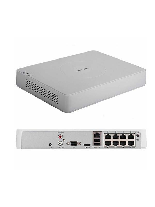 NVR HIKVISION DS-7108NI-Q1(D) IP Video Input 8-ch;Up to 6 MP resolution; HDMI Output 1-ch, 1920 × 1080p/60Hz, 1600 × 1200/60Hz, 1280 × 1024/60Hz, 1280 × 720/60Hz,VGA Output 1-ch, 1920 × 1080p/60Hz, 1600 × 1200/60Hz, 1280 × 1024/60Hz, 1280 × 720/60Hz, Decoding Format H.265+/H.265/ H.264_1