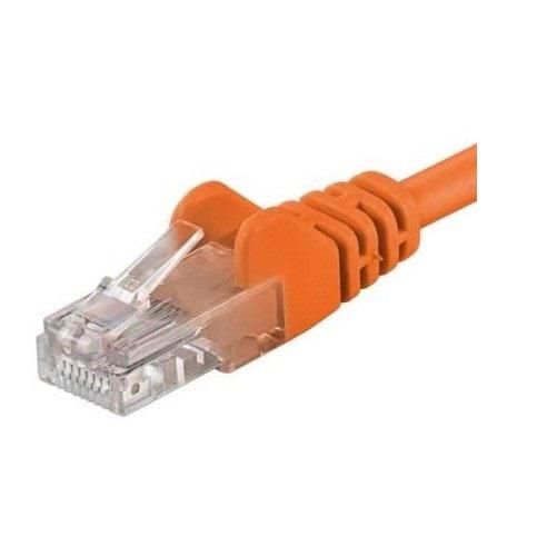 Patchcord UTP RJ45-RJ45 Cat.6 1m portocaliu,UTP-6-1-O, pachcord din cupru_1