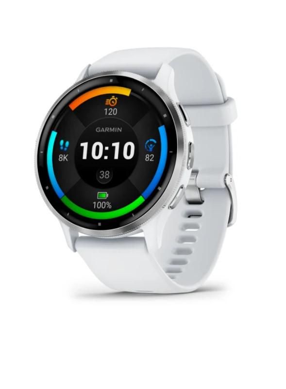 Ceas Garmin Venu 3 Silver/Whitestone_3