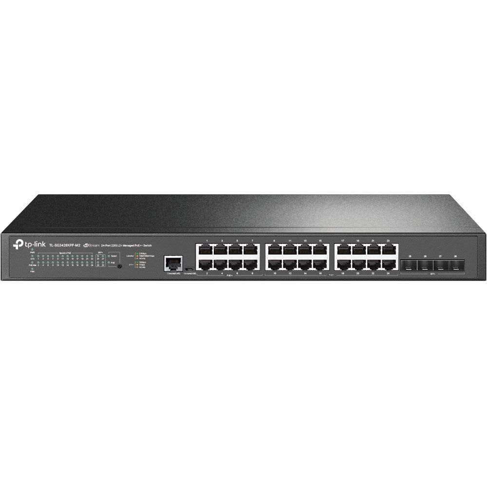 TP-LINK Switch TL-SG3428XPP-M2 24x2.5GBit/4xSFP+ Managed 19