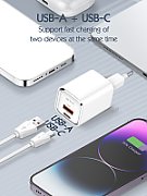 Incarcator retea Serioux,Intrare AC100-240V~ 50/60Hz 0.7A Max,PD Ieșire: 5V-3A, 9V-3A, 12V-2.5A, 15V 2A, 20V=1.5A (30W), QC Ieșire: 5V-3A, 9V-2A, 12V=1.5A (18W), PD+QC=5V=3.6A, Total: 30W Max, Cablu Type-C - Type C 1m inclus_8