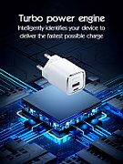 Incarcator retea Serioux,Intrare AC100-240V~ 50/60Hz 0.7A Max,PD Ieșire: 5V-3A, 9V-3A, 12V-2.5A, 15V 2A, 20V=1.5A (30W), QC Ieșire: 5V-3A, 9V-2A, 12V=1.5A (18W), PD+QC=5V=3.6A, Total: 30W Max, Cablu Type-C - Type C 1m inclus_10