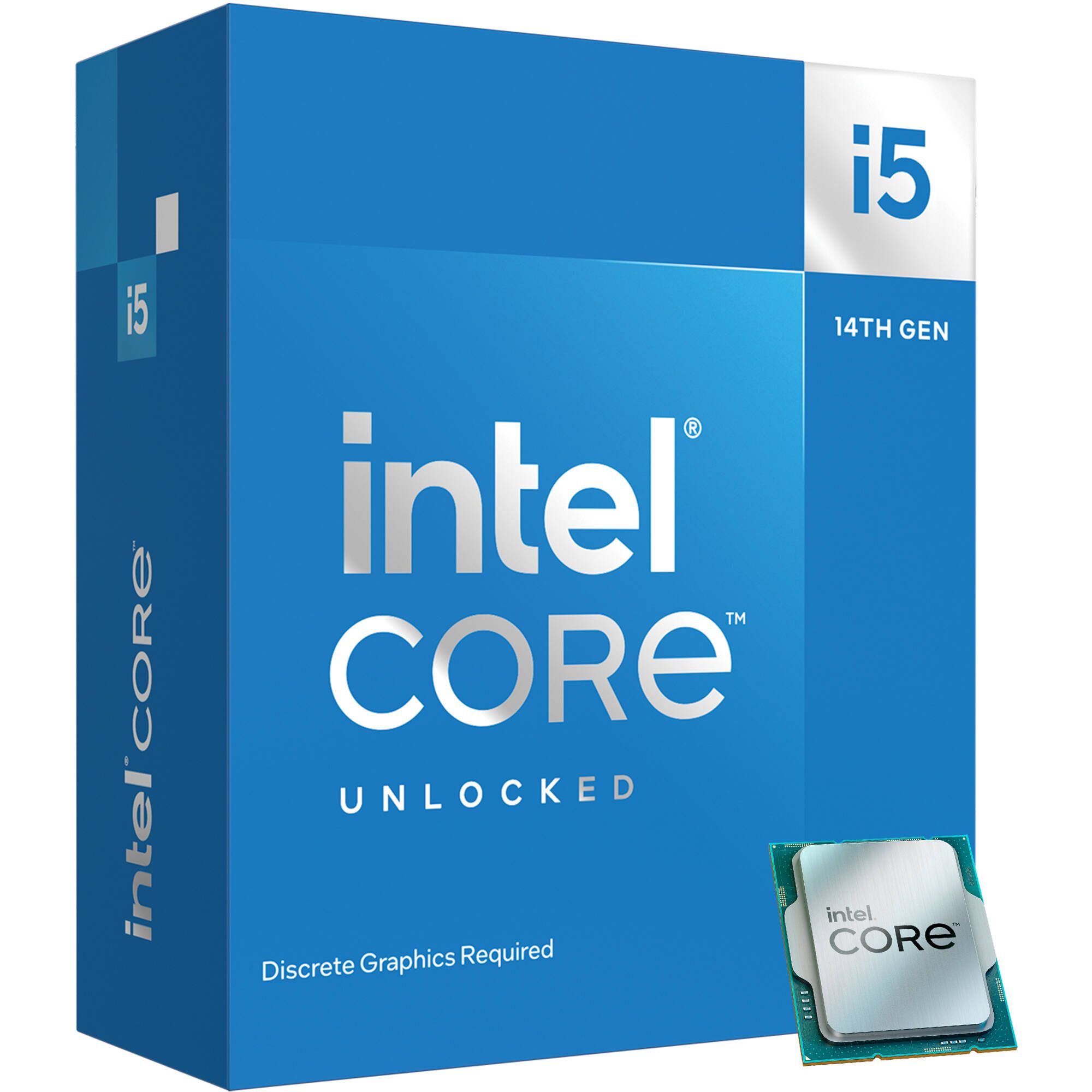 Procesor Intel Core i5-14600KF, 14C / 20T, 3.50 - 5.30 GHz, 24 MB cache, 125 W, Box