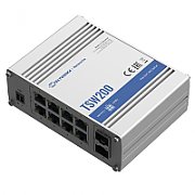 TELTONIKA INDUSTRIAL 8Port Unmanaged POE TSW200, Interfata: 8 x ETH ports, 10/100/1000 Mbps, supports auto MDI/MDIX crossover, 2 x SFP ports, Standarde wireless: 802.3i, 802.3u, 802.3ab, 802.3x, 802.3az, 802.3ad, Porturi POE: 1-8, Buget POE: 240W, Latime de banda: 20 Gbps, Carcasa aluminiu_1
