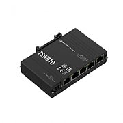 TELTONIKA INDUSTRIAL 5PORT SWITCH TSW010, Interfata: 5 x ETH port, 10/100 Mbps, supports auto MDI/MDIX crossover, Standarde retea: 802.3i, 802.3u, 802.3x, 802.3az, Latime de banda: 1 Gbps, Carcasa aluminiu, Dimensiuni: 113.1 x 27.4 x 80.5 mm, Greutate: 146.5 g, IP30_1
