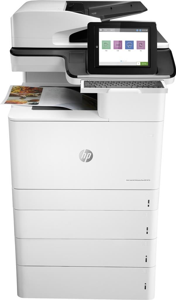 MFP Laser Color A3 HP Laserjet Enterprise M776z, Print, Copy, Scan, Fax, 46 ppm, vol. rec. 40000, vol max. 200000, 46 cpm, Duplex, Retea, Wireless, ADF_1