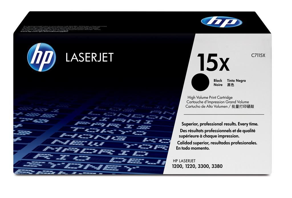 Cartridge HP Laser No 15X High Capacity Black_1
