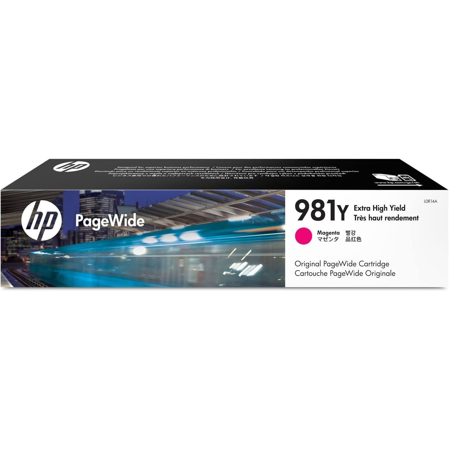 Cartridge HP Inkjet No 981X High Yield Magenta PageWide (10K)_1
