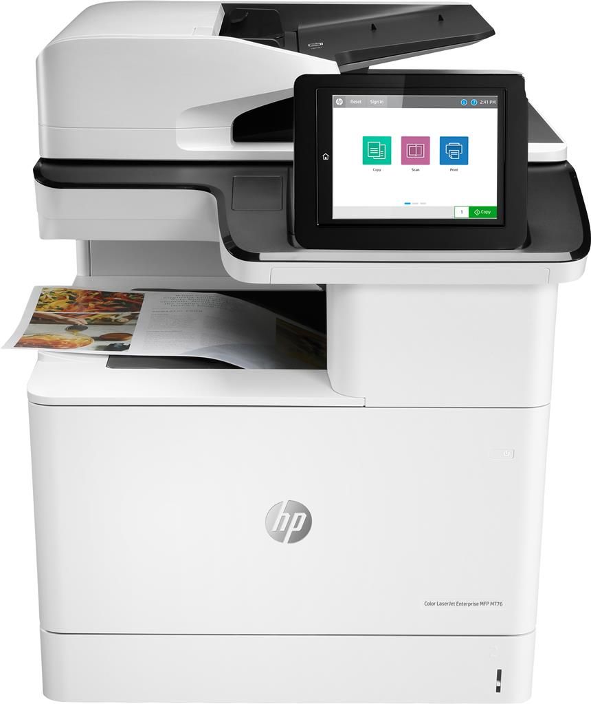 MFP Laser Color A3 HP Laserjet Enterprise M776dn, Print, Copy, Scan, 46 ppm, vol. rec. 40000, vol max. 200000, 46 cpm, Duplex, Retea, ADF_1