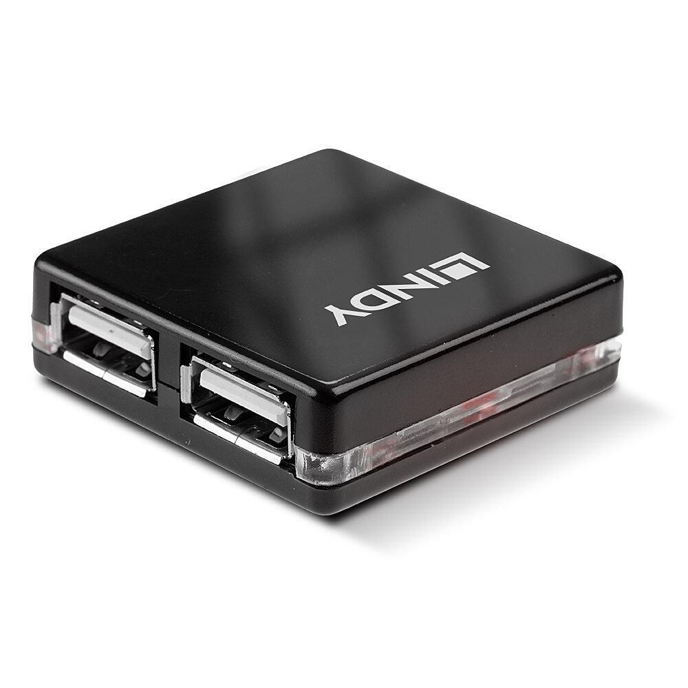 Mini Hub Lindy 4 Port USB 2.0_1