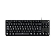 Logitech Keyboard G413 TKL SE MECHANISCH Gaming [DE] black ALUMINIUM-GEHÄUSE, Weiße Hintergrundbeleuchtung_1