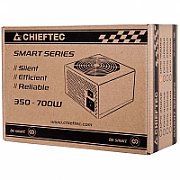 SURSA CHIEFTEC 700W (real), Smart series, fan 12cm, eficienta >85%, 1x CPU 4+4, 2x PCI-E (6+2), 6x SATA 