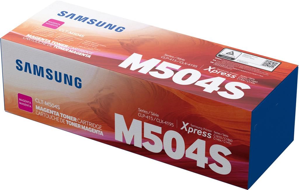 Samsung CLT-M504S Magenta Toner Cartridge 1.8k_1