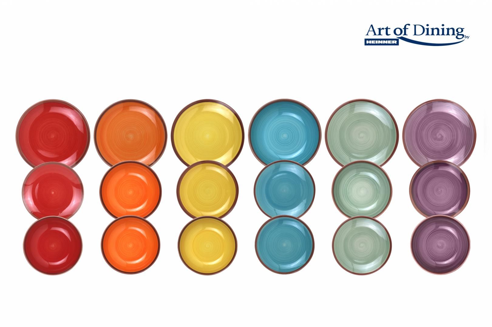 SERVICIU  MASA CERAMICA 18PCS, AQUARELLE, ART OF DINING BY HEINNER_1