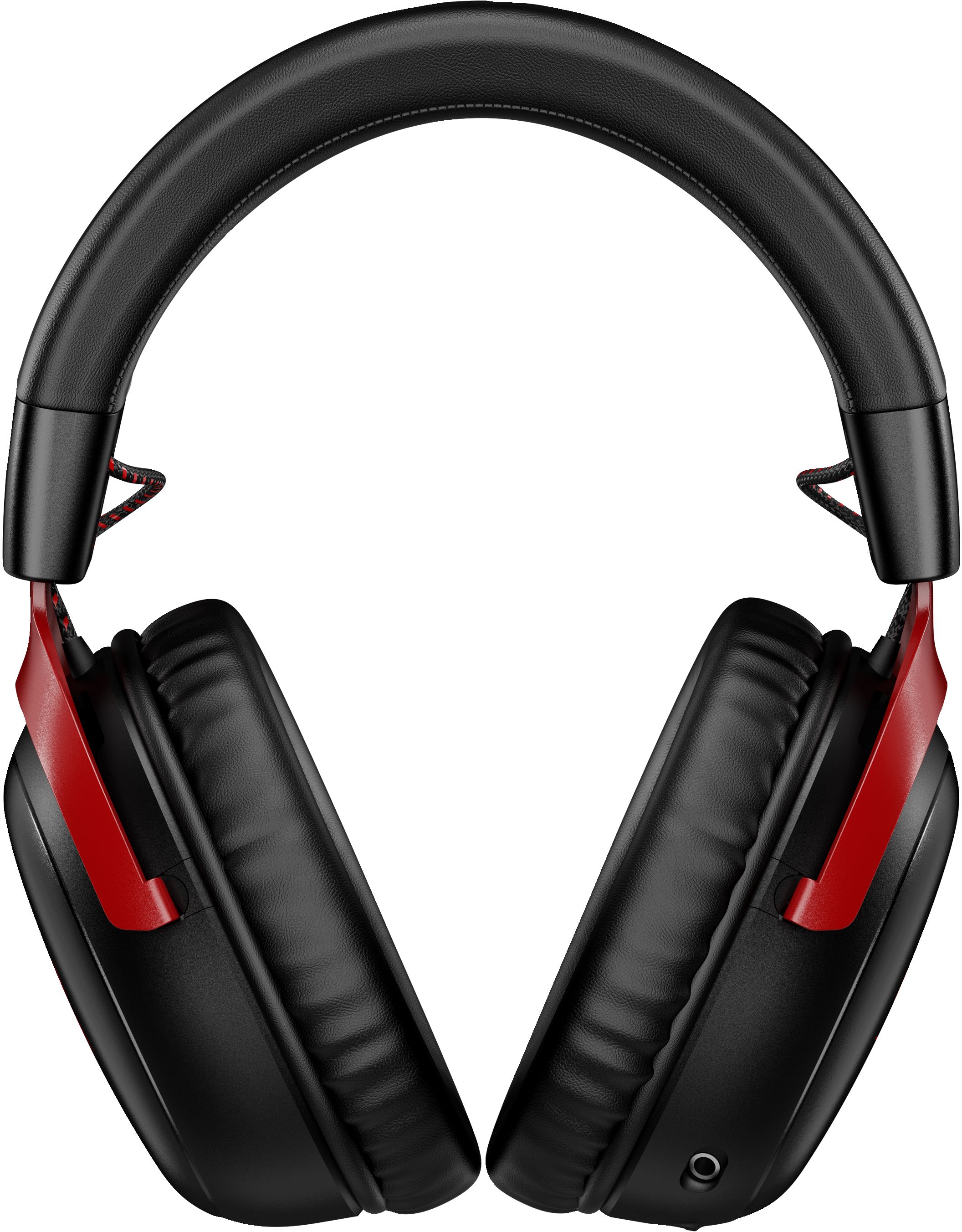 Casti gaming wireless HyperX Cloud III, DTS Headphone:X Spatial Audio, 2.4GHz, spuma cu memorie, microfon 10mm metal mesh si noise cancelling, PC/PS5/PS4/Switch, rosu/negru_1