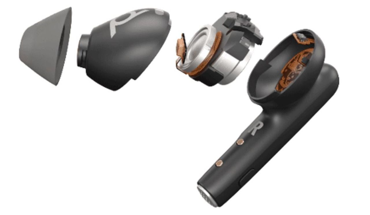 Poly Voyager Free 60+ UC M Carbon Black Earbuds +BT700 USB-C Adapter +Touchscreen Charge Case_2