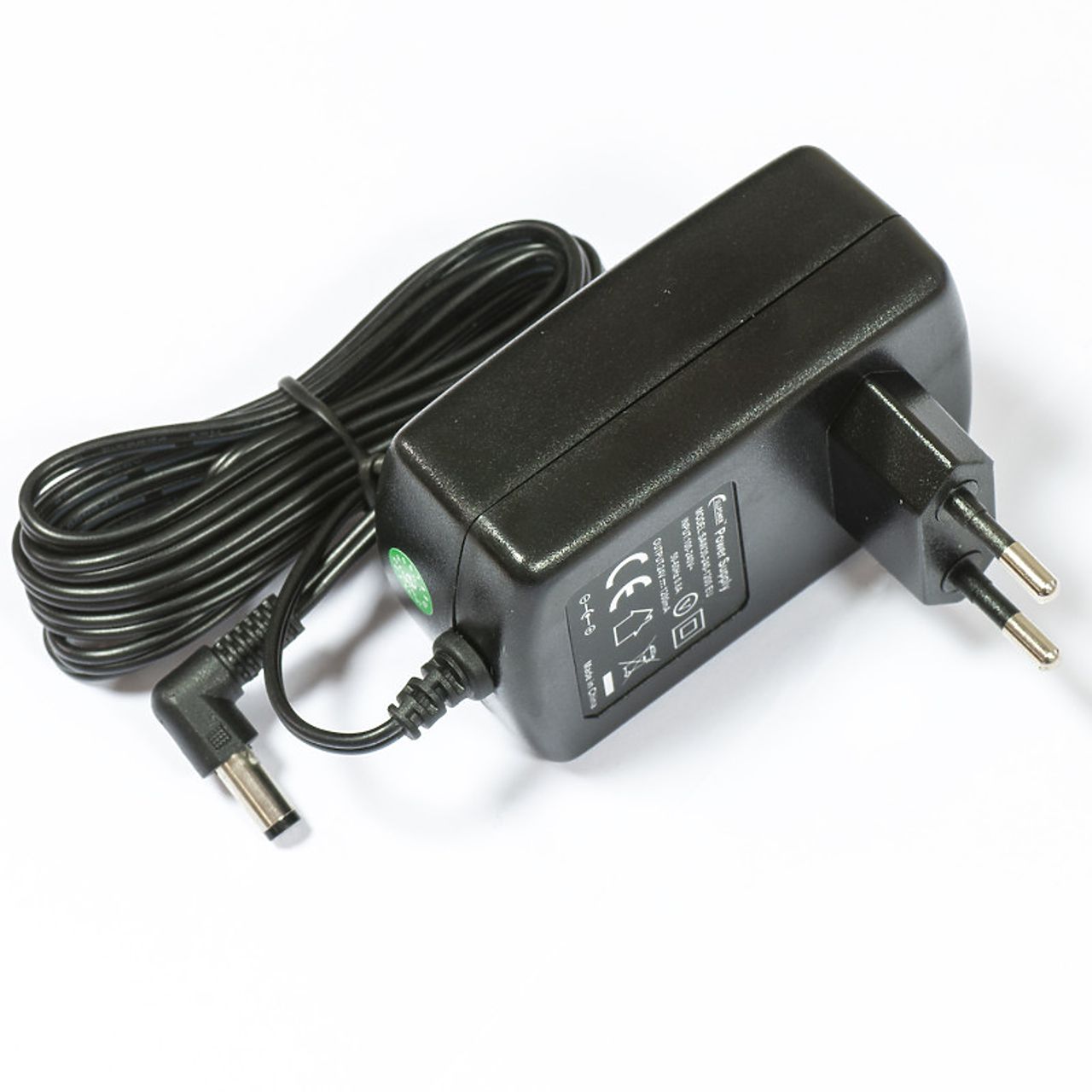 24v 1.2A power supply, right angle UK plug_1