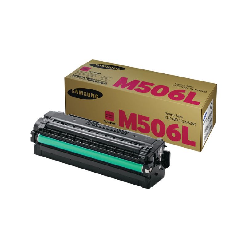 Samsung CLT-M506L High Yield Magenta Toner Cartridge_1