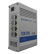 Teltonika TSW200 Industrial Unmanaged PoE+ Switch (without DIN rail bracket)_3