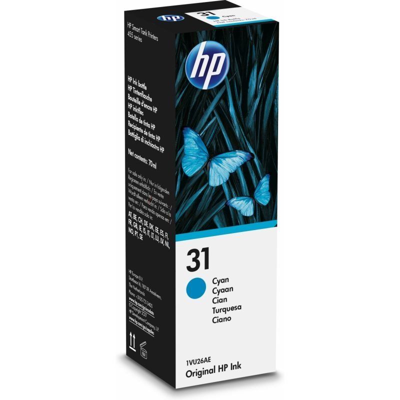 HP 31 70-ml Cyan Original Ink Bottle_1