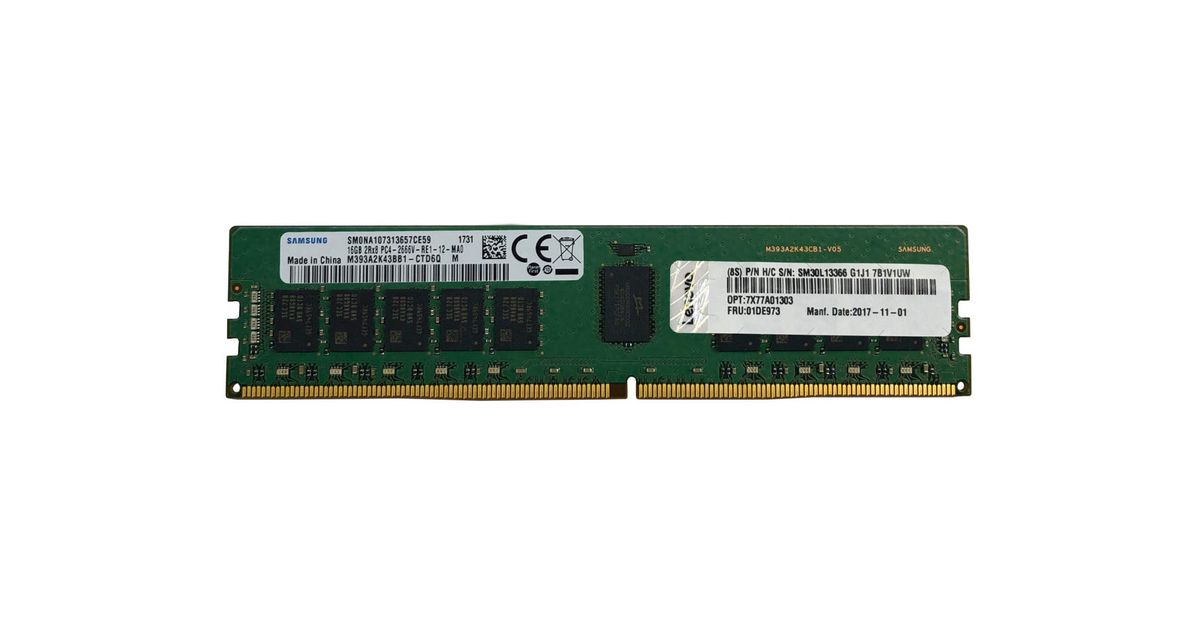 ThinkSystem 32GB TruDDR4 3200MHz (2Rx8, 1.2V) ECC UDIMM_1