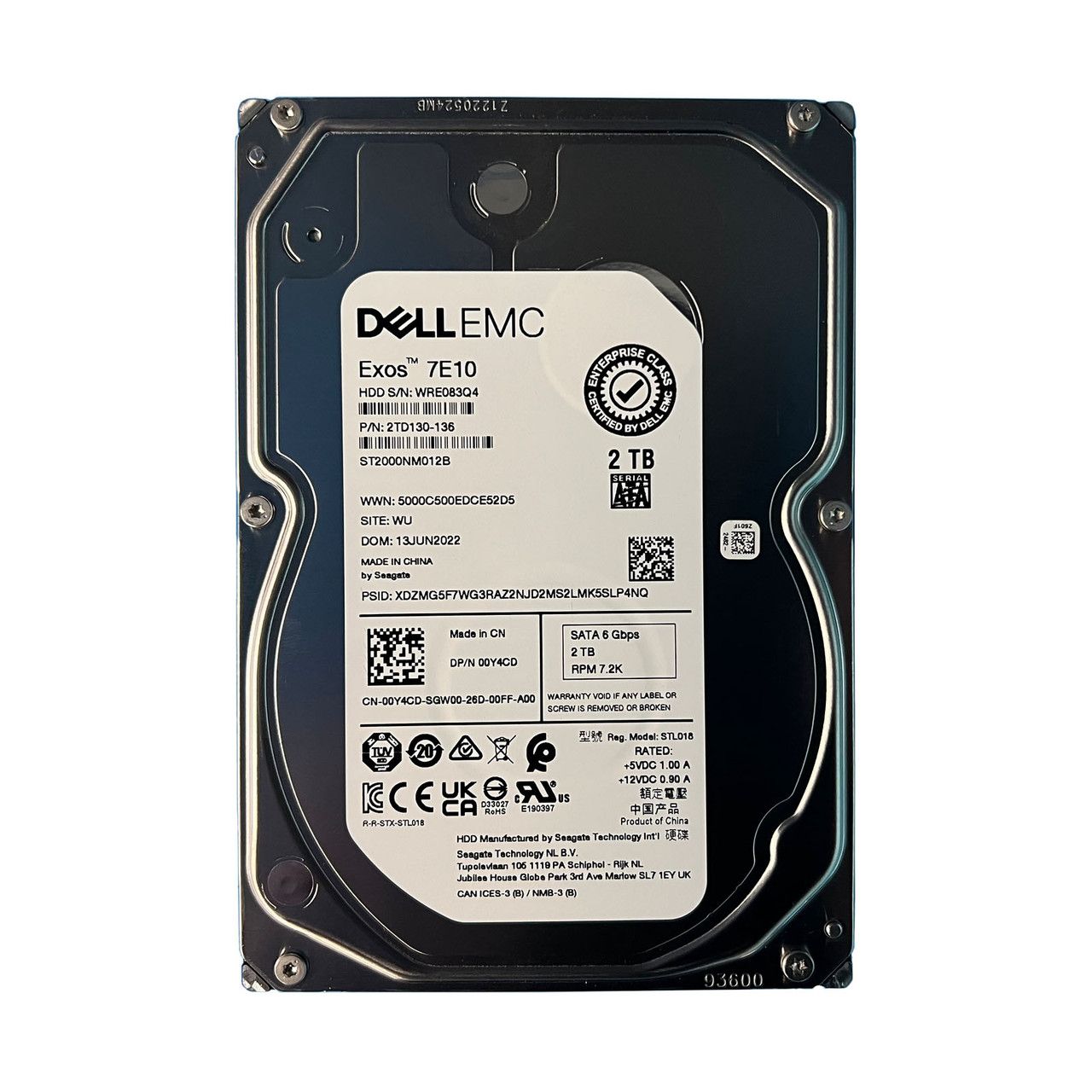 HDD server Dell Exos 7E10 (Seagate) 2 TB 3.5