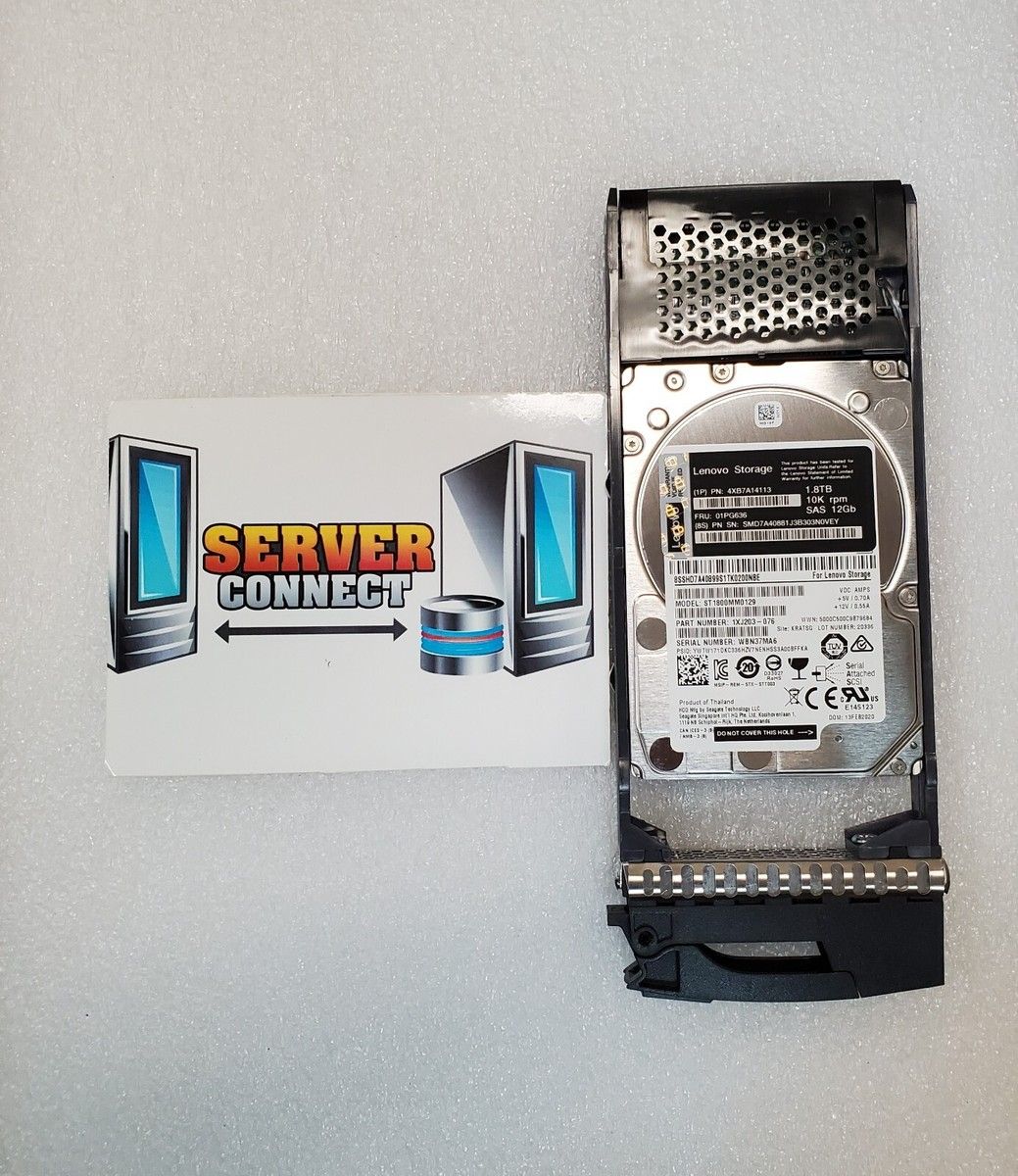 Lenovo ThinkSystem DE Series 1.8TB 10K 2.5