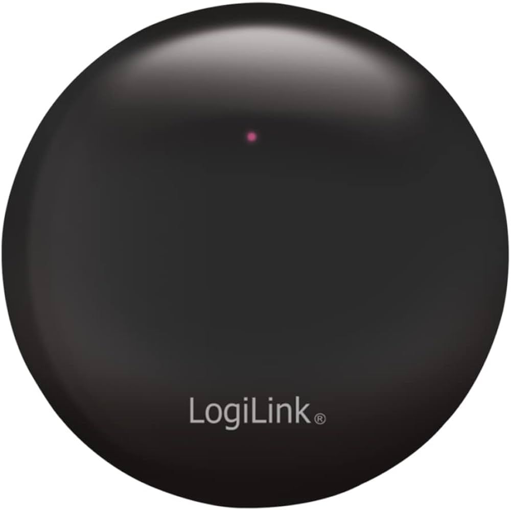 TELECOMANDA LOGILINK, Wi-Fi Smart, alimentare USB, IP30, compatibil TUYA, Amazon Alexa si Google Home, negru 