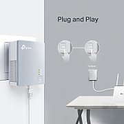 TP-LINK POWER LINE av 600 KIT TL-PA411 KIT, Standarde și Protocoale: HomePlug AV, IEEE802.3, IEEE802.3u, iNTERFATA: 1× Port Ethernet 10/100 Mbps, Consum: 4.60W, Dimensiuni; 65 × 52 × 28.5 mm, Aria de acoperire: 300m, kit-ul contine 2 x TL-PA411._3