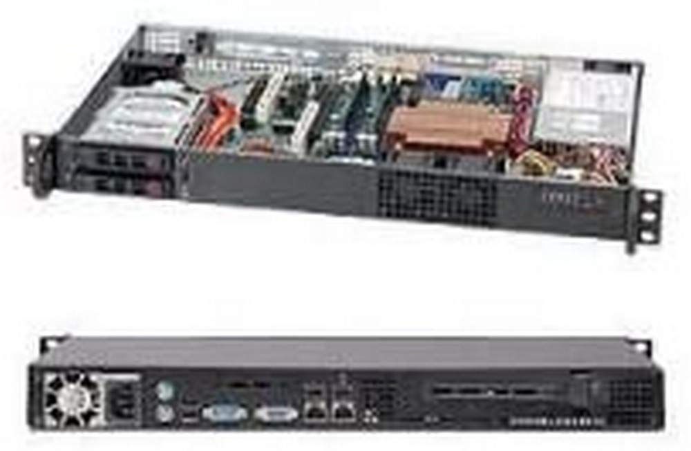 Supermicro SuperChassis 510T-203B Cabinet metalic Negru 200 W_1