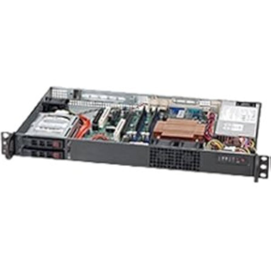 Supermicro SuperChassis 510T-203B Cabinet metalic Negru 200 W_2