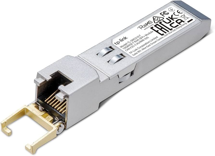 TP-LINK MiniGBIC Modul 10GBit SFP+ RJ45 SM5310-T Up to 30 m Distance (Cat6a or above)