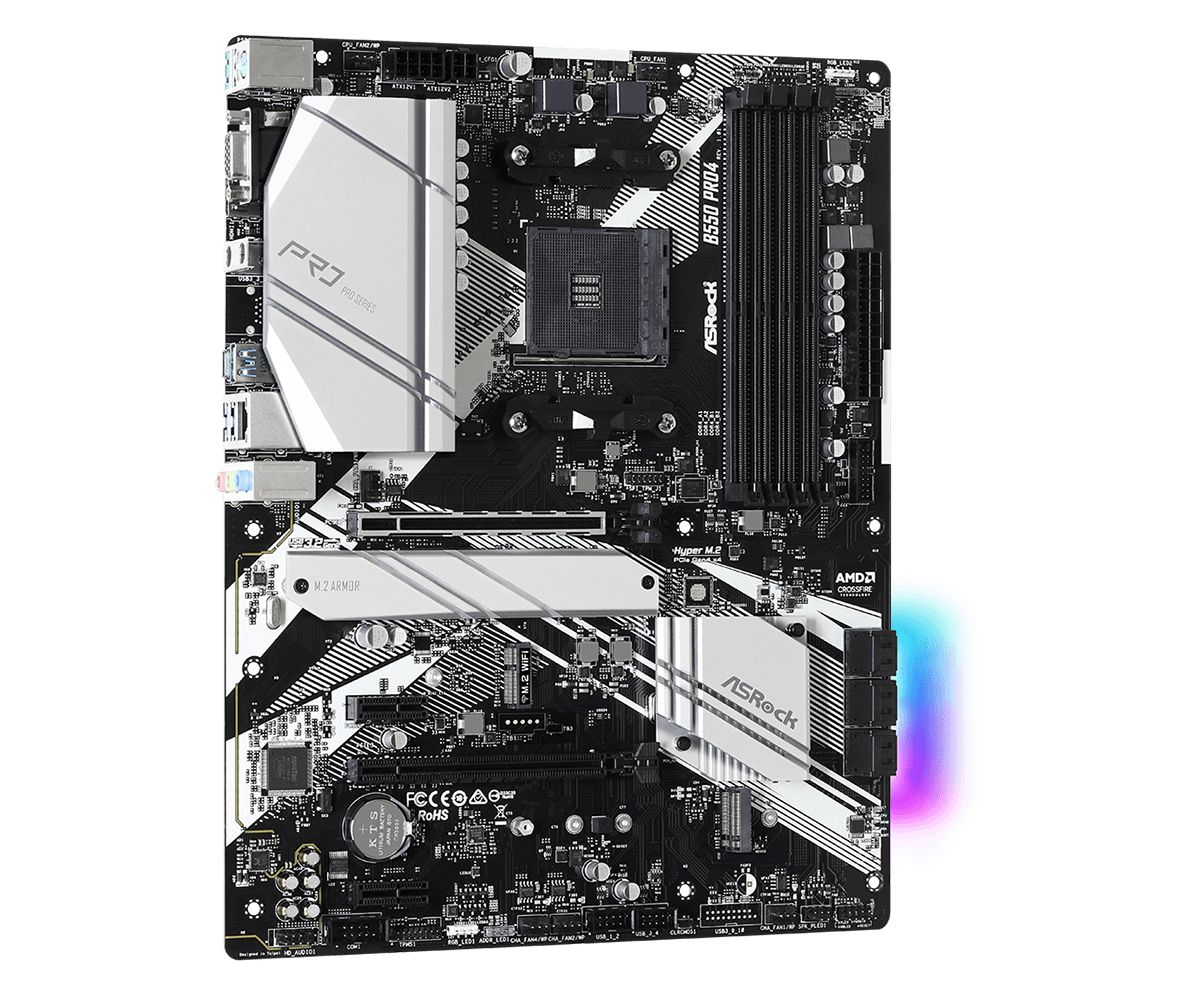 Asrock B550 Pro4 AMD B550 Mufă AM4 ATX_4