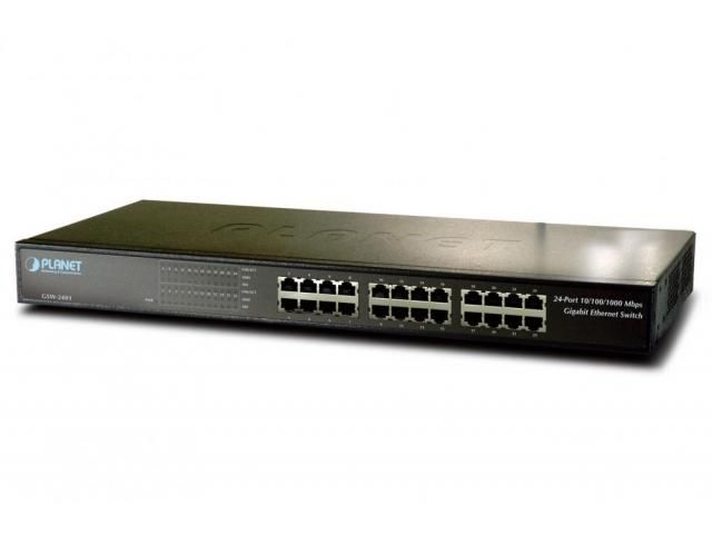 PLANET GSW-2401 switch-uri Fara management Gigabit Ethernet (10/100/1000) 1U Albastru_1