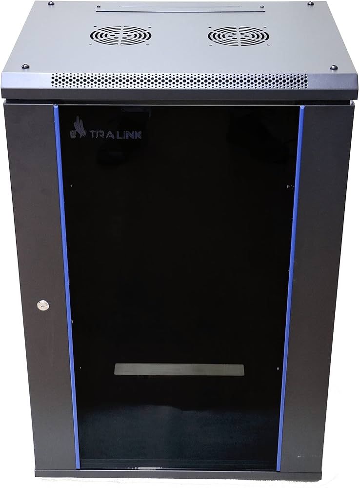 Extralink EX.14343 rack-uri 15U Raft montat pe perete Negru_1