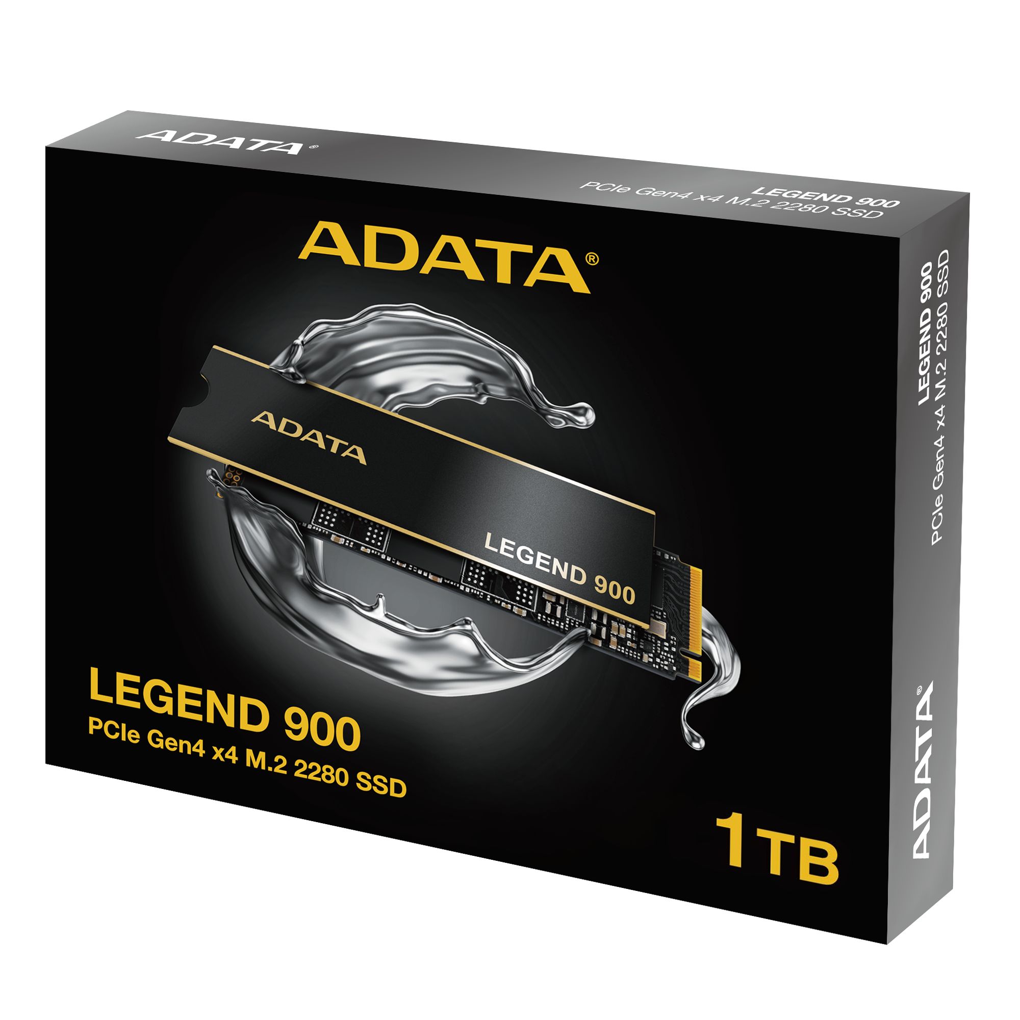 SSD ADATA 1TB M.2 2280 SLEG-900 PCIE Gen4 x4, NVME 1.4, reading speed up to 7000MB/s, writing speed up to 5400MB/s_1