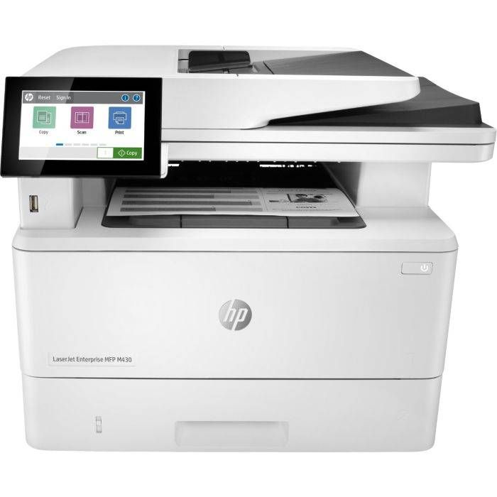 HP LaserJet Enterprise MFP M430f, Alb-negru, Imprimanta pentru Afaceri, Imprimare,copiere,scanare,fax, Alimentator ADF de 50 de coli; imprimare faţă-verso; scan_6