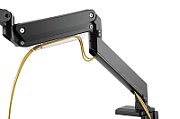 Single Gas Spring Monitor Desk Mount 35