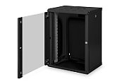 16U wall mounting cabinet, Unique 820x600x450 mm, color black (RAL 9005)_2