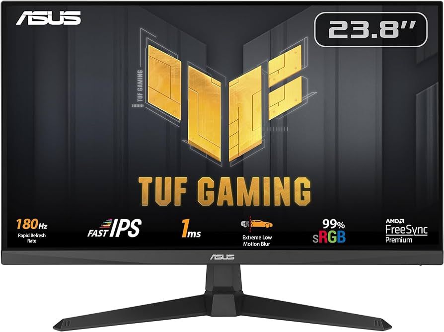 Monitor 23.8 inch ASUS VG249Q3A 1920 x 1080 pixeli, 180 Hz, 1 ms