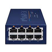 PLANET UPOE-400 switch-uri Fast Ethernet (10/100) Power over Ethernet (PoE) Suport Albastru_2