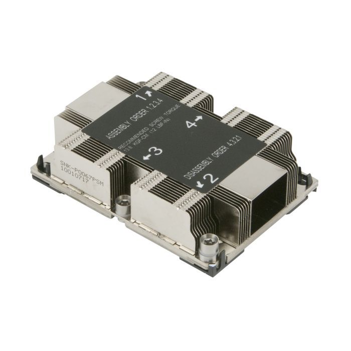 Supermicro 1U PASSIVE CPU HEATSINK Procesor Disipator termic/Radiator_1